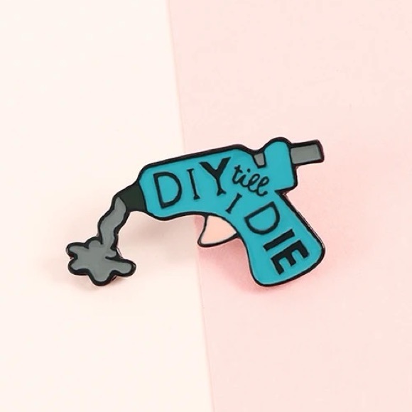 Jewelry - 3/$18 NEW DIY Crafter Maker Artist Enamel Pin Brooch